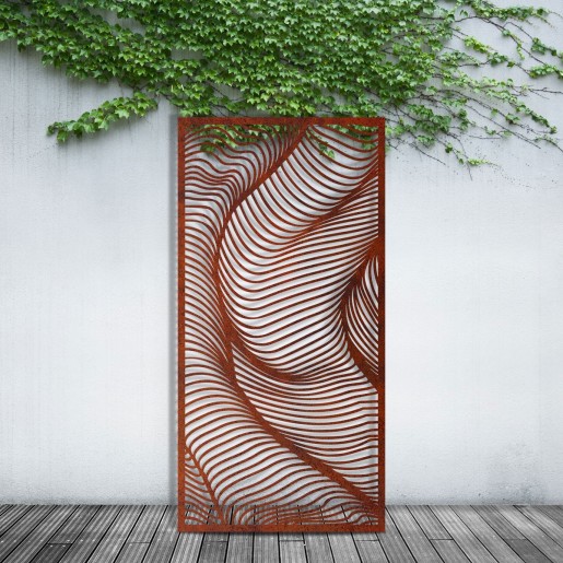 The Ribbed Privacy Screen