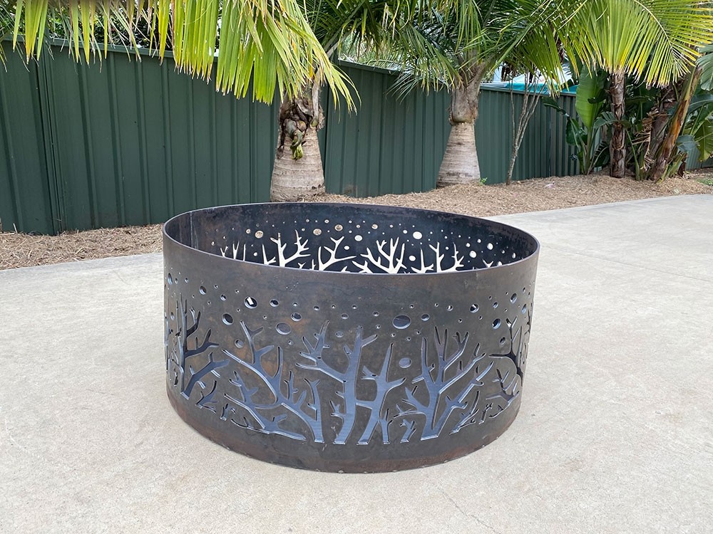 Coastal Coral Custom Fire Pits Shop