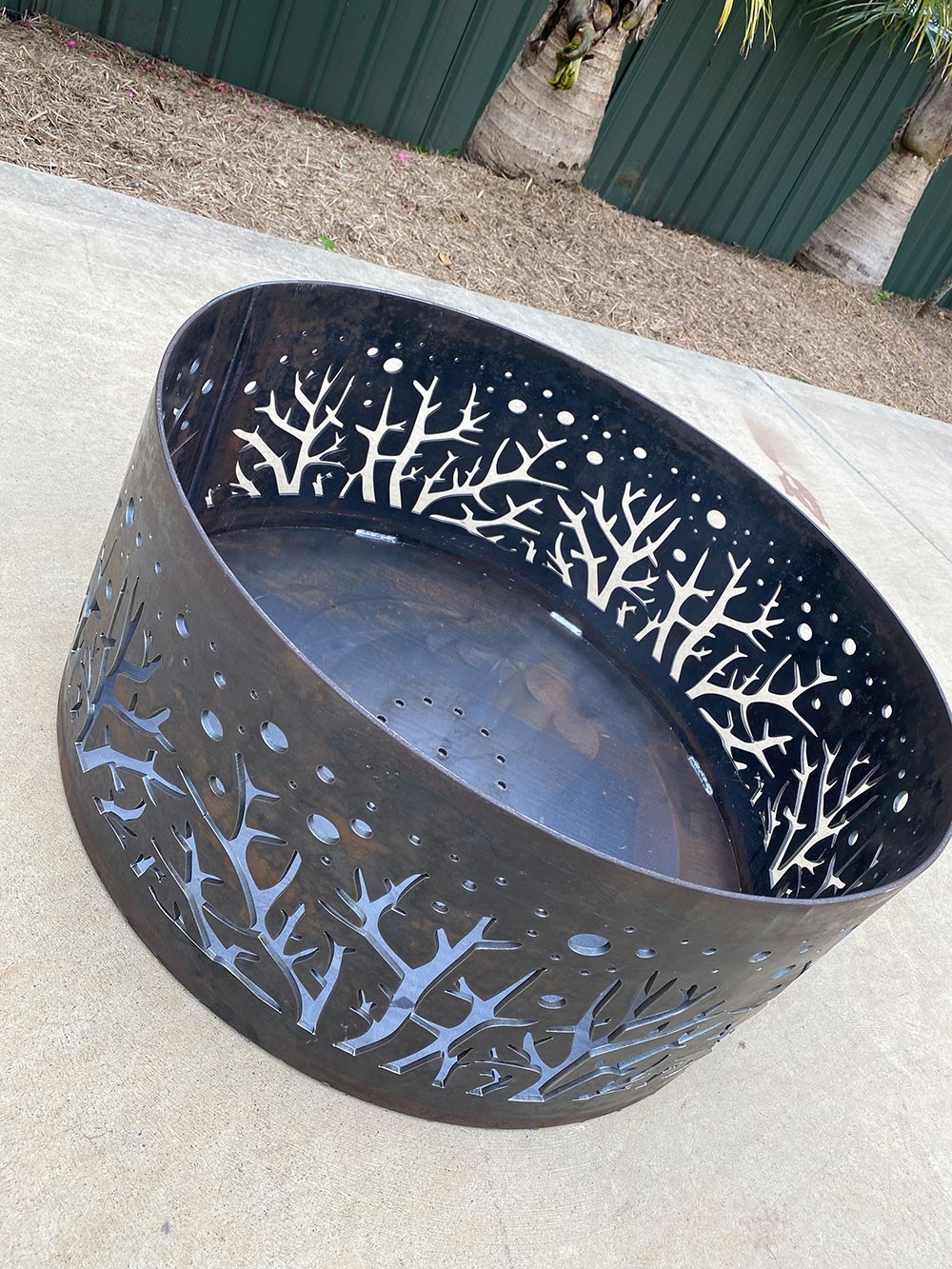 Coastal Coral Custom Fire Pits Shop